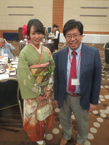 Misa Iwamura and Yasuhiro Iwamura